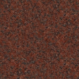 India Red granite headstone